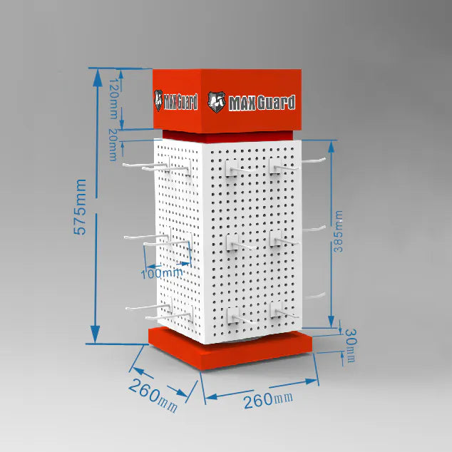 Display Hanging Shelf - 24 items