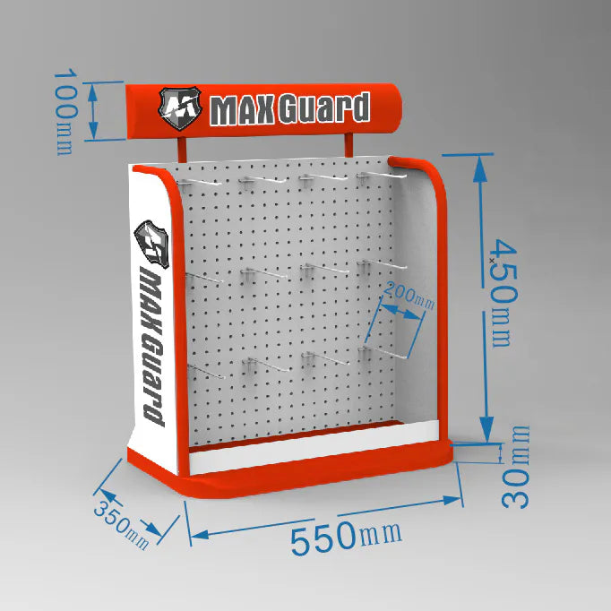 Display Hanging Shelf - 12 items
