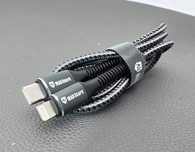Maxguard 1m 20W USB-C to Lightning cable