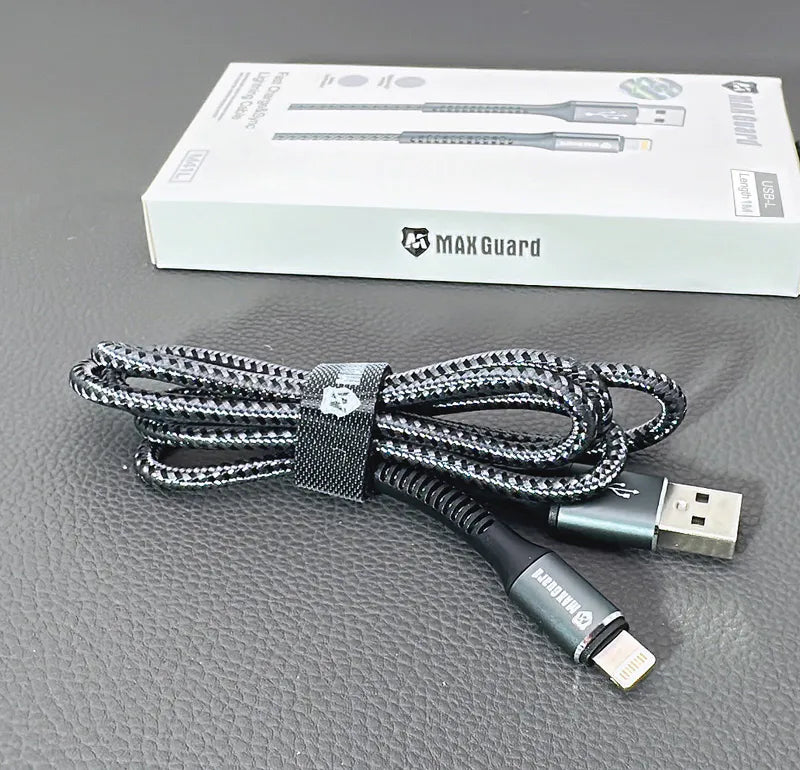 Maxguard 1m USB-A to Lightning