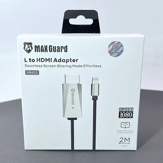 Maxguard 1080P Lightning to HDMI Cable (2m)