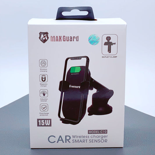 Maxguard 15W wireless car charger/Holder